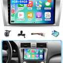 8Core Android Car Stereo for Toyota Camry 2006 to 2011 Wireless Apple CarPlay Android Auto, IPS Touch Screen (9IN, 8CORE, 4G+64G, No J-B-L)