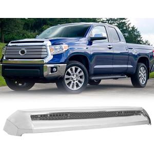 Hood Scoop Front Hood Bulge Molding For 2014-2021 Toyota Tundra Chrome Grill Front Upper Grille 761800C030 TO1231102