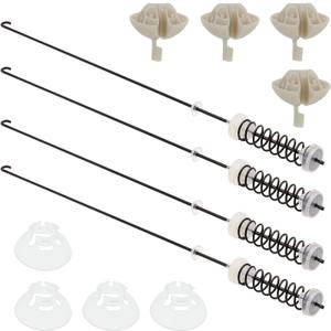 Washer Suspension Rod Kit Compatible with Roper RTW4516FW0 RTW4516FW1 RTW4516FW2 RTW4641BQ0 RTW4641BQ1