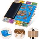 Lavievert 2000 Piece Tilting & Foldable Puzzle Board with 8 Drawers & Cover, Portable Wooden Puzzle Plateau with Handle, Adjustable Jigsaw Puzzle Table with Easel/Stand & Non-Slip Tabletop for Adults