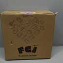 Wok, 13 Inch carbon steel woks & stirfry pans nonstick, PreSeasoned 5.8QT Flat Bottom Chinese Wok Paella Pan with lid, Carbon Steel Cookware, Compatible with All Cooktops