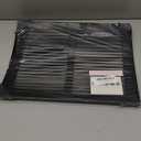 Fits 14x10 Duct Opening | Steel Return Air Grille by Handua | Vent Cover Grill for Sidewall and Ceiling | Black | HVAC Cold Air Intake Grille | Outer Dimensions: 15.75"W X 11.75"