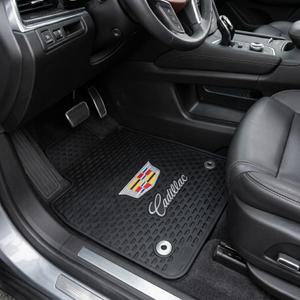Lloyd Mats Custom-Fit All-Weather Rubber Floor Mats for Cadillac XT5 2017-ON 2PC Fronts