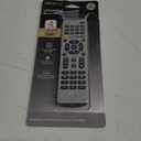 GE Universal Remote Control for Samsung, Vizio, LG, Sony, Sharp, Roku, Apple TV, TCL, Panasonic, Smart TVs, Streaming Players, Blu-ray, DVD, 4-Device, Silver, 33709