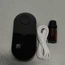 Waterless Diffuser for Home Essential Oil Diffuser, Aromatherapy Diffuser, Portable Scent Diffusers, 3 Mist Modes, Cycle Start for Bedroom, Office Studio 350-700 sq. ft Black