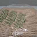 RESARE Waffle Bathroom Runner Rugs, Super Absorbent Bath Mat Non Slip Washable Quick Dry, Upgraded Ultra Soft Boho Bath Rugs with Tassels for Hallway Bedroom Laundry Room, 2'x6'(24"x72"), Brown