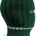 Crazy Irish Flag Tricolor Balaclava Crochet Hat Music Festival Halloween Mask