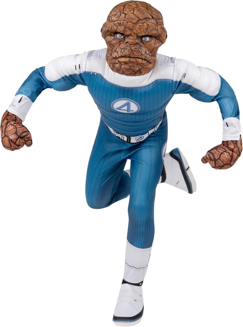 MARVEL The Thing Official Youth Halloween Costume (Blue, M)