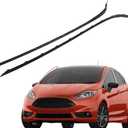 Left & Right Side Windshield A-Pillar Trim Moulding Compatible with Ford Fiesta 2011-2019#AE8Z5403136A, AE8Z5403137B