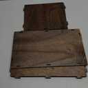 Rustic Wooden Card box 12x9x7 Inch Gift Card Box for Wedding Birthday Baby Shower Graduation Party