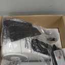 Under Desk Elliptical Machine, Electric Leg Exerciser for Seniors, Quiet & Portable Electric Seated Eclipse Exercise Training Machine with Remote, 12 Speeds & Mute Function, Manual & Auto Mode