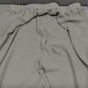 Women's 2 Piece Chiffon Sets Outfits Flowy Summer Casual Dressy Pantsuits Loose Double Layers Blouse Pants Sets, XXL