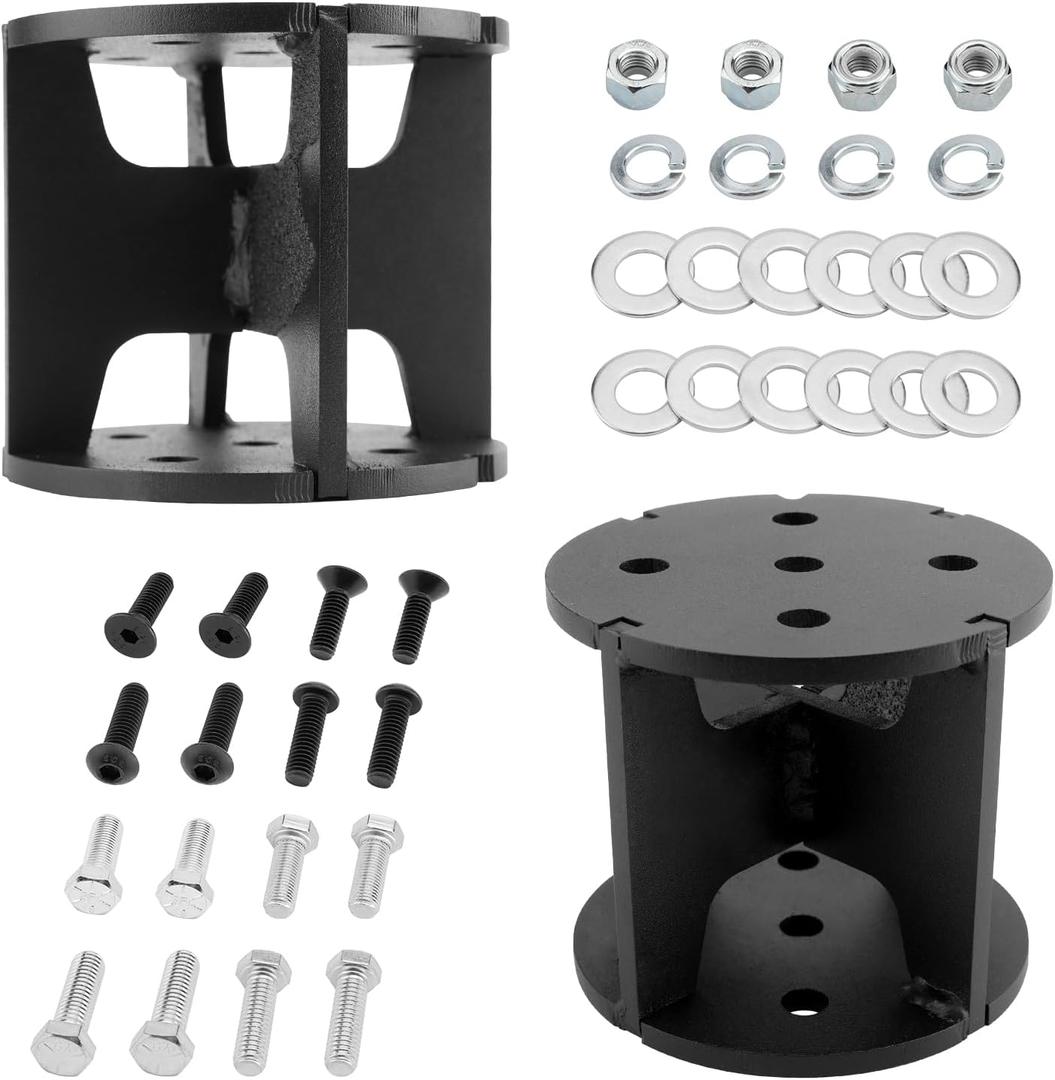 52440 4-Inch Air Lift Spacers for All Loadlifter 5000/Ultimate/7500 XL, Compatible with Most Bellows-Style Air Springs, Air Lift Bag Spacer Replaces #52140
