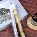 Catholic Baptism Candle - Baptismal Candle for Boys and Girls - Velas para Bautizo - White, Religious Symbols, Long Burning