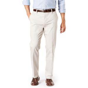 Dockers Men's Straight Fit Signature Lux Cotton Stretch Khaki Pant-Creased (36W x 29L, Cloud) Dockers Men's Straight Fit Signature Lux Cotton Stretch Khaki Pant-Creased (36W x 29L, Cloud)