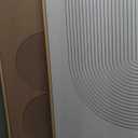 Large Framed Boho Modern Neutral Abstract Wall Art for Living Room, 3 Piece Black and White Canvas Prints Paintings Artwork for Walls, Geometric Pictures for Office Bedroom Dining Room Decor, 24x36 In (Boundless Lines)