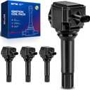 KAX Ignition Coil Packs, 4 Packs UF710 Fit for Forester 2014-2016, Outback, Impreza 2013-2015, XV Crosstrek, Legacy, FR-S, B-RZ 2013-2014, 48898, C-974, GN10685, U5282, Style: 4*UF710.