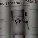 CASABREWS 3700 Essential Espresso Machine 20 Bar, Stainless Steel Cappuccino & Latte Machine with Steam Frother for Home, 43.9oz Water Tank, Coffee Gift for Women & Men, Silver