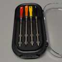 CHEF iQ Sense | Smart Wireless Meat Thermometer | 4 Ultra-Thin Probes | WiFi Unlimited Range | 1000F Heat Safe | 5 Sensors | BBQ, Grill, Oven, Smoker, Air Fryer | Gen3 (Black)