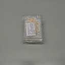 4 x Ephlyn 60Pcs Merry Christmas Cupcake Toppers Edible Rice Paper Round Christmas Gingerbread Man Cake Topper Decorations Women Men Birthday Party Anniversary Decorations Supplies (Brown)