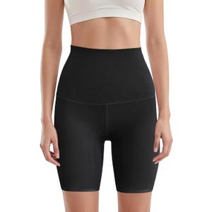Tummy Control Shapewear Shorts for Women – High Waisted Body Shaper Biker Shorts, Soft Modal Fabric, Breathable and Anti-Chafing