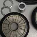 Dryer Repair Kit for Amana NED4655EW1 NED4600YQ0 NED4600YQ1 NGD4655EW2 NED4500VQ0 NED4700YQ1 NED4500TQ0 NED4800VQ0 NED5400TQ0 NED5800TQ0 Drum Rollers 14210017 Belt 341241 Idler Pulley 14210023