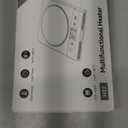 2 in 1 Sourdough Starter Warmer Mat - Upgrade Warming Heating Sour Dough Starter Pad 24H Timer 1°F Thermostat Control(70-100°F) & Coffee Heater(110-180°F), Fit Jar Up to 40oz, Perfect for Home Backing