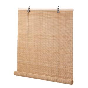 BAYUE Bamboo Blinds for Interior Windows, Roll Up Light Filtering, 35x64 in