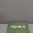 Mixhug Set of 2 Cozy Velvet Square Decorative Throw Pillow Covers for Couch and Bed, Moss Green, 18 x 18 Inches