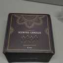 Candle Set, Holiday Scented Candle Soy Candles for Home Scented, Candle Gift Set for Women Men Holiday Candle Aromatherapy Candles, Women Gifts