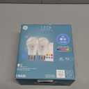 GE LED+ Color Changing LED Light Bulbs with Remote, No App or Wi-Fi Required, A19 Standard Bulbs (2 Pack)