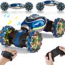RC Stunt Cars Remote Control Car Double-Sided Driving 360 Flips Rotating Car Toy All Terrain Off-Road car,4WD Gesture Sensing Rc Cars for Teen Boys for Kids for Boys Girls Age 6-12