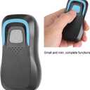 RFID ID/IC Card Reader Bluetooth Card Reader Code Scanner 13.56M/125Khz Frequency for/iOS/Android Bluetooth Devices(IC-Black)