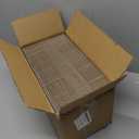 EXYGLO 40 Pack 8x4x3 Shipping Boxes for Small Business, White Corrugated Cardboard Box for Packaging, Moving, Mailing, and Storing