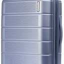 American Tourister Stratum 2.0 Expandable Hardside Luggage with Spinner Wheels, Slate Blue, Carry-on