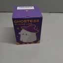 Halloween Ghost Night Light for Kids, Cute Soft Silicone Nursery Bedside Touch Lamp with 3 Levels of Brightness Dimmable, 30 Min Timer, USB Rechargeable, Use for Bedroom Office Desk Deco (Purple)