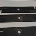 482878 Mower Blades Fit for 36" 52" Deck Lawn Mowers, Mulching Blades 481711 Compatible with A riens Zoom 2252, Gravely Promaster 152Z, Replace Scag 481707 48185 48108 A48108 (3 Pack)