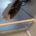 Refrigerator with Freezer 3.5 Cu.Ft with 7 Level Adjustable Thermostat Control 2 Door Energy Saving Top-Freezer Compact Refrigerator Blue 