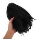 Veemoon Short Black Hair Wig Air for Women Realistic Synthetic Wig for Cosplay Parties and Holidays Comfortable Fit for Everyday Use