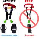 Child Airplane Safety Harness - The Safety Restraint System Will Protect Your Child from Danger. - Airplane Kid Travel Accessory for Aviation Use