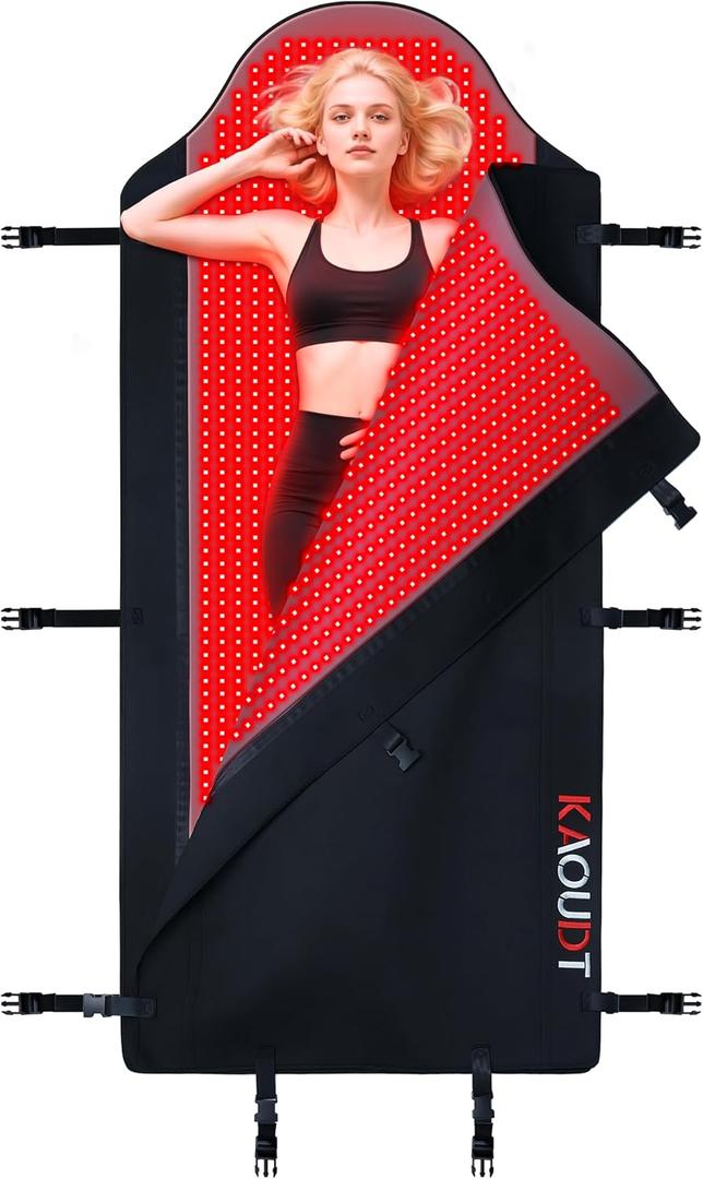 2026 Medical-Grade Full Body Red Light Therapy Mat for Pain Relief, 72"x33" FSA&HSA Eligible 2600 LEDs 660&850nm Infrared Light Blanket, 3 Modes, 5 Intensity Levels, Timer for Home Wellness