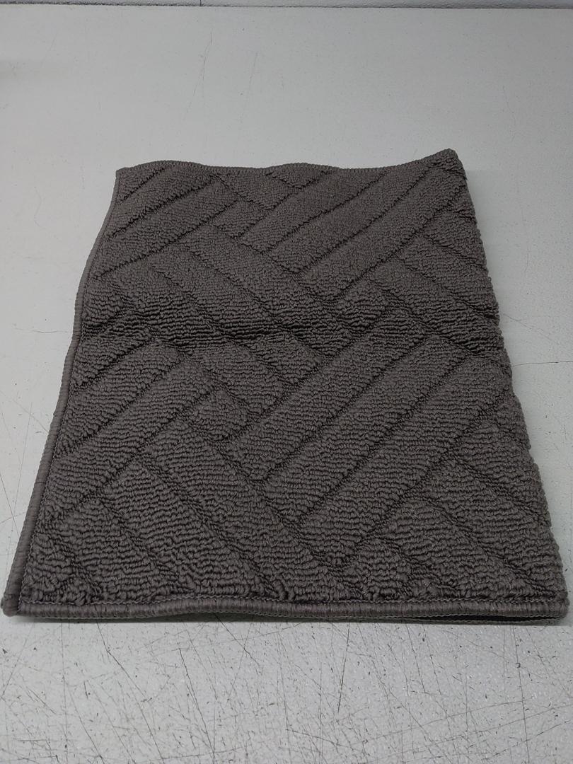  Indoor Door Mat, 32x20, Dirt Resistant and Absorbent, Sturdy Non-Slip Rubber Backing, Easy to Clean, Washable Low-Profile Doormat for Entryway, Grey