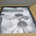 MCS Studio Gallery Classic 20x27 Poster Frame Black Woodgrain Engineered Wood, Vertical & Horizontal Wall Hanging Large Picture Frame for Photos, Posters & Art Prints (1-Pack)