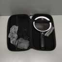 Large Magnifying Glass with 37 LED Light, 10X 20X 45X Handheld Illuminated Lighted Magnifier with 3 Light Modes Rechargeable Magnifying Glass for Seniors Reading, Inspection (White & Black)