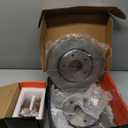 A-Premium 11.88 in(301.8mm) Front Vented Disc Brake Rotors + Ceramic Pads Kit Compatible with Chrysler, Dodge and Volkswagen Models - Town & Country/Grand Caravan 08-16, Journey 09-13, Routan 09-11