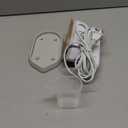 Travel Steamer, 1200W Portable Steamer for Clothes, 10-Second Rapid Heat-Up Plancha a Vapor Para Ropa with LED, 180 Rotating Handle & Ceramic Soleplate for Travel, Home, Office Use (White)