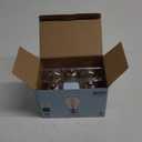 A15 LED Bulbs, Vintage Edison Bulbs, Dimmable, Clear Glass, E26 Medium Base, 6W (60W Equivalent), 5000K Daylight, 700LM, for Ceiling Fans, Wall Sconces, Appliances, Refrigerator Lights, 6 Pack