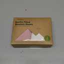 2-Pack Organic Bassinet Sheets for Girls, Boys - 100% Cotton Bassinet Mattress Sheets Compatible with Halo Bassinest Swivel Sleeper, Graco, Baby Delight, Chicco, Unisex Fitted Bassinet Sheets (Rose)