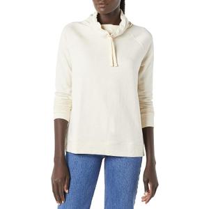 Amazon Essentials Women's Studio Terry Funnel Neck Sweatshirt L