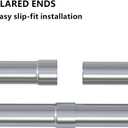 A-KARCK Straight Exhaust Pipe 4" Inlet, 304 Stainless Steel 48" Long Mandrel Exhaust Tube, Custom Your Own Exhaust System